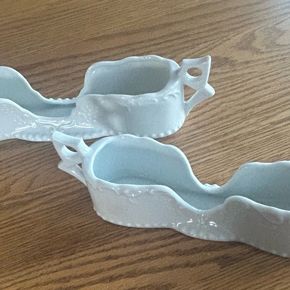 Elegant Porcelain Spoon Holders
